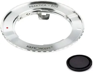 K&F Concept Lens Adapter Ring for Praktica PB to Canon EOS EF 1D 1DS Mark II III IV 5D Mark II 7D 40D 50D 60D 70D Digital Rebel T2i T3 T3i T4i T5i SL1 Camera