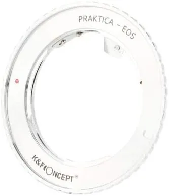 K&F Concept Lens Adapter Ring for Praktica PB to Canon EOS EF 1D 1DS Mark II III IV 5D Mark II 7D 40D 50D 60D 70D Digital Rebel T2i T3 T3i T4i T5i SL1 Camera