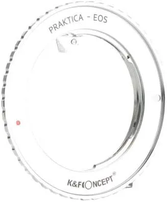 K&F Concept Lens Adapter Ring for Praktica PB to Canon EOS EF 1D 1DS Mark II III IV 5D Mark II 7D 40D 50D 60D 70D Digital Rebel T2i T3 T3i T4i T5i SL1 Camera