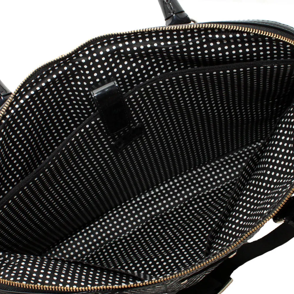 Kate Spade Logan Square Calista Laptop Bag- Black