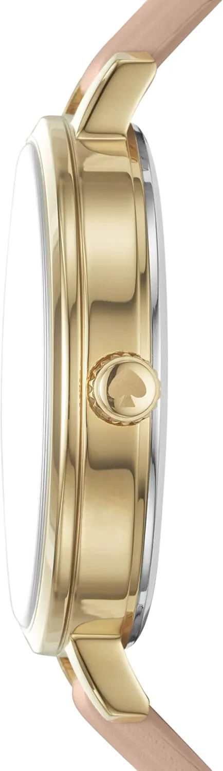 Kate Spade New York Metro Women's Watch with Stainless Steel Bracelet or Leather Band; Novelty Women's Watch