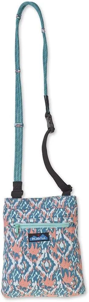 KAVU Keepalong Semi Padded Sling Canvas Rope Crossbody Bag