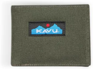 KAVU Yukon Bi Fold Cotton Canvas Wallet