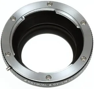 Kindai(rayqual) Mount Adapter for Leica M Body to Contax/Yashika Lens Made in Japan