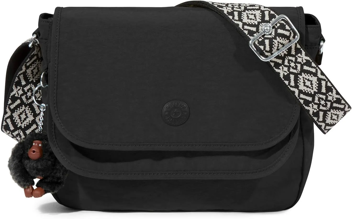 Kipling Brooklyn Go Solid Crossbody Bag with Guitar Strap