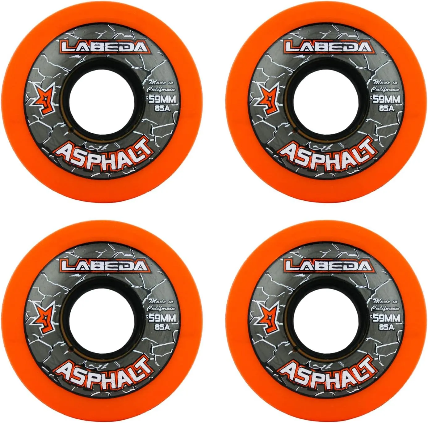 Labeda Wheels Inline Roller Hockey Gripper Asphalt 59mm X4