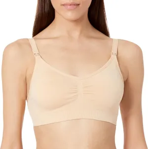 Lamaze Women's Single and Multi Pack Maternity Overnight Nursing Wide Shoulder Bra