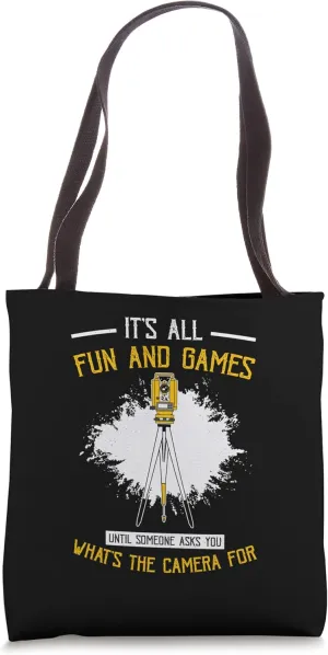 Land Surveying Land Surveyor Tote Bag