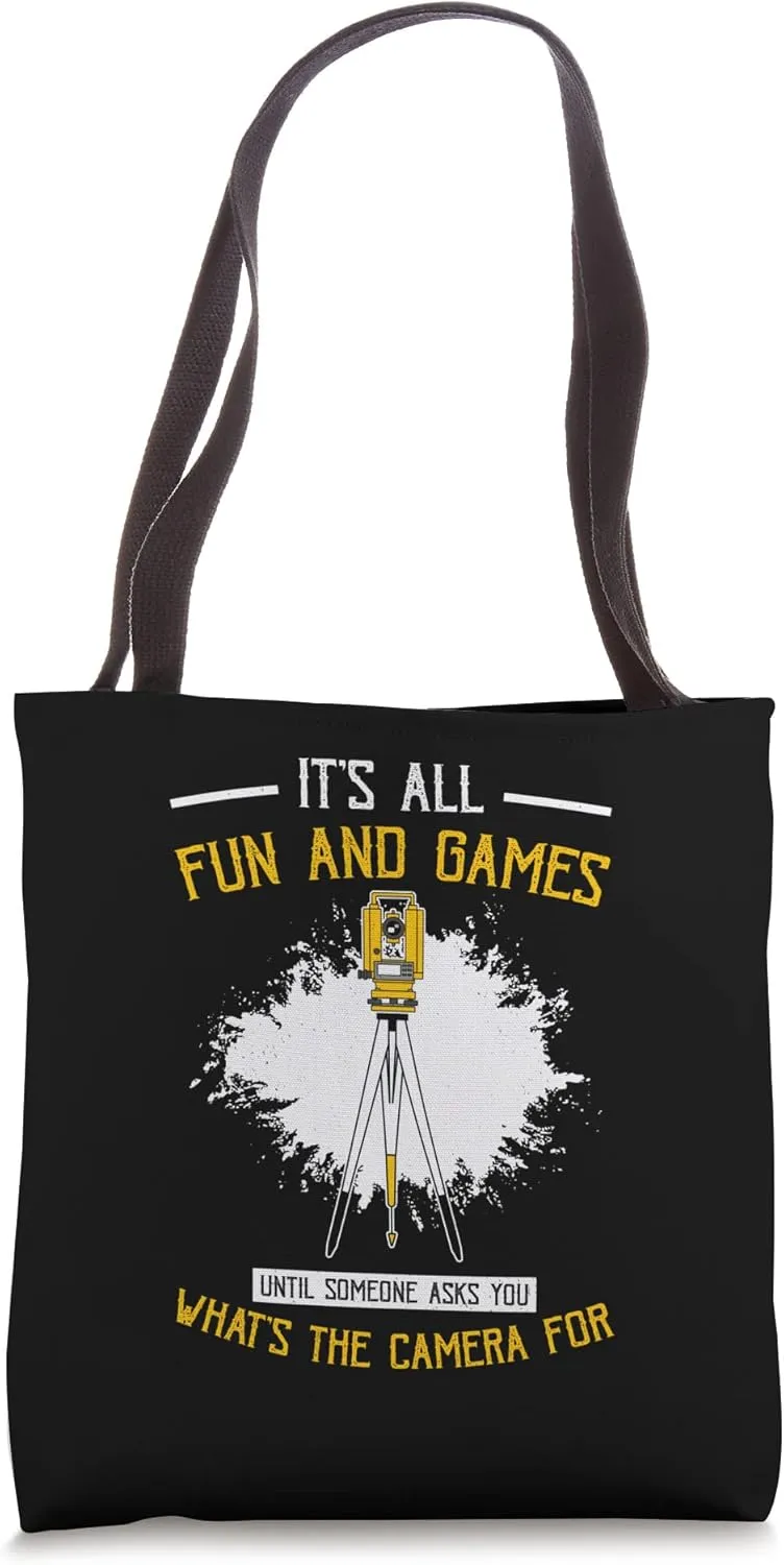 Land Surveying Land Surveyor Tote Bag