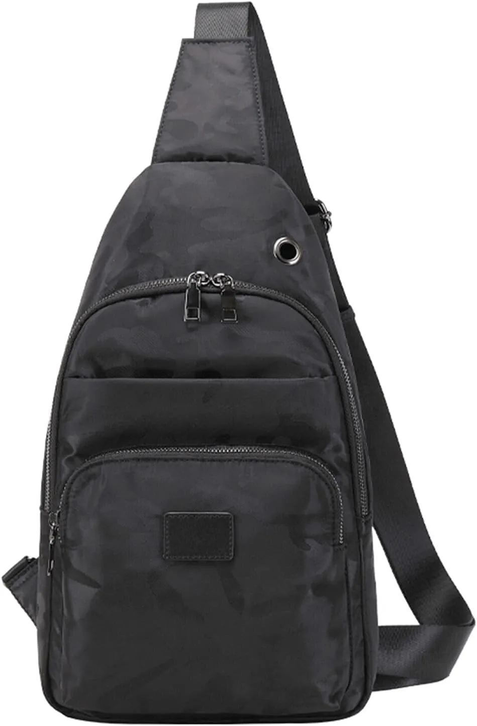 Lanola Men‘s Crossbody Sling Bag Single-shoulder Bag Chest Bag Outdoors Travel Hiking Chest Bag Daypack for Men