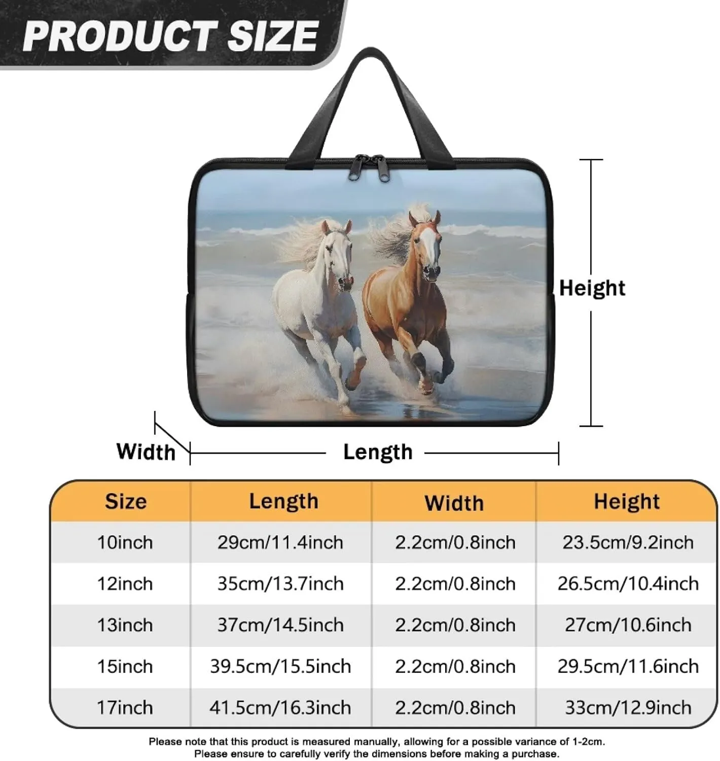Laptop Bag Case Womens Mens Leather Briefcase with Handle Casual Computer Carrying Bag Cover 10 Inch- 17 Inch