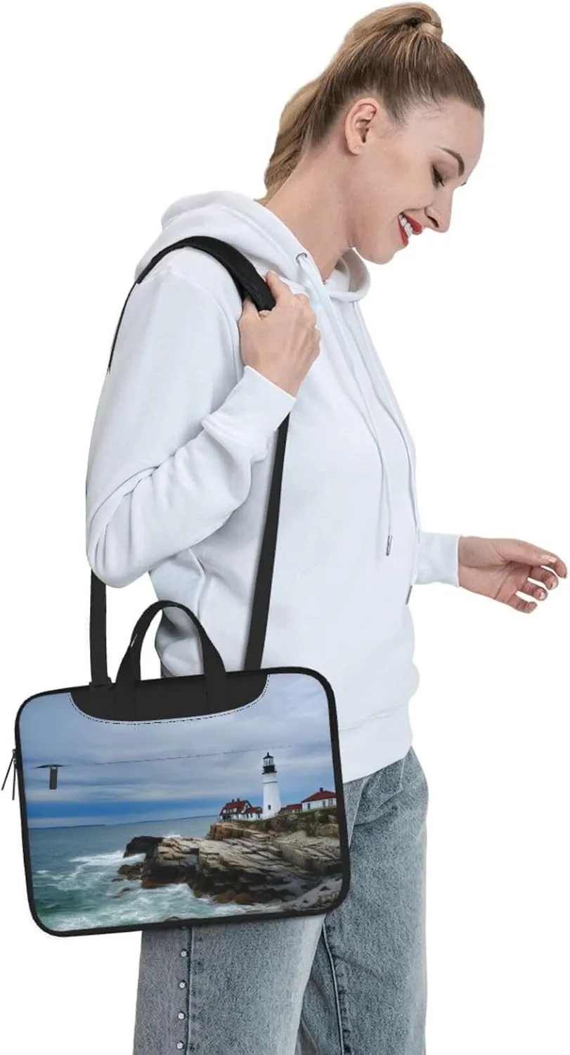 Laptop Bag fit,Thanksgiving Turkey Pumpkin Harvest Handbag CrossbodyBag, Suitable for Office School Travel