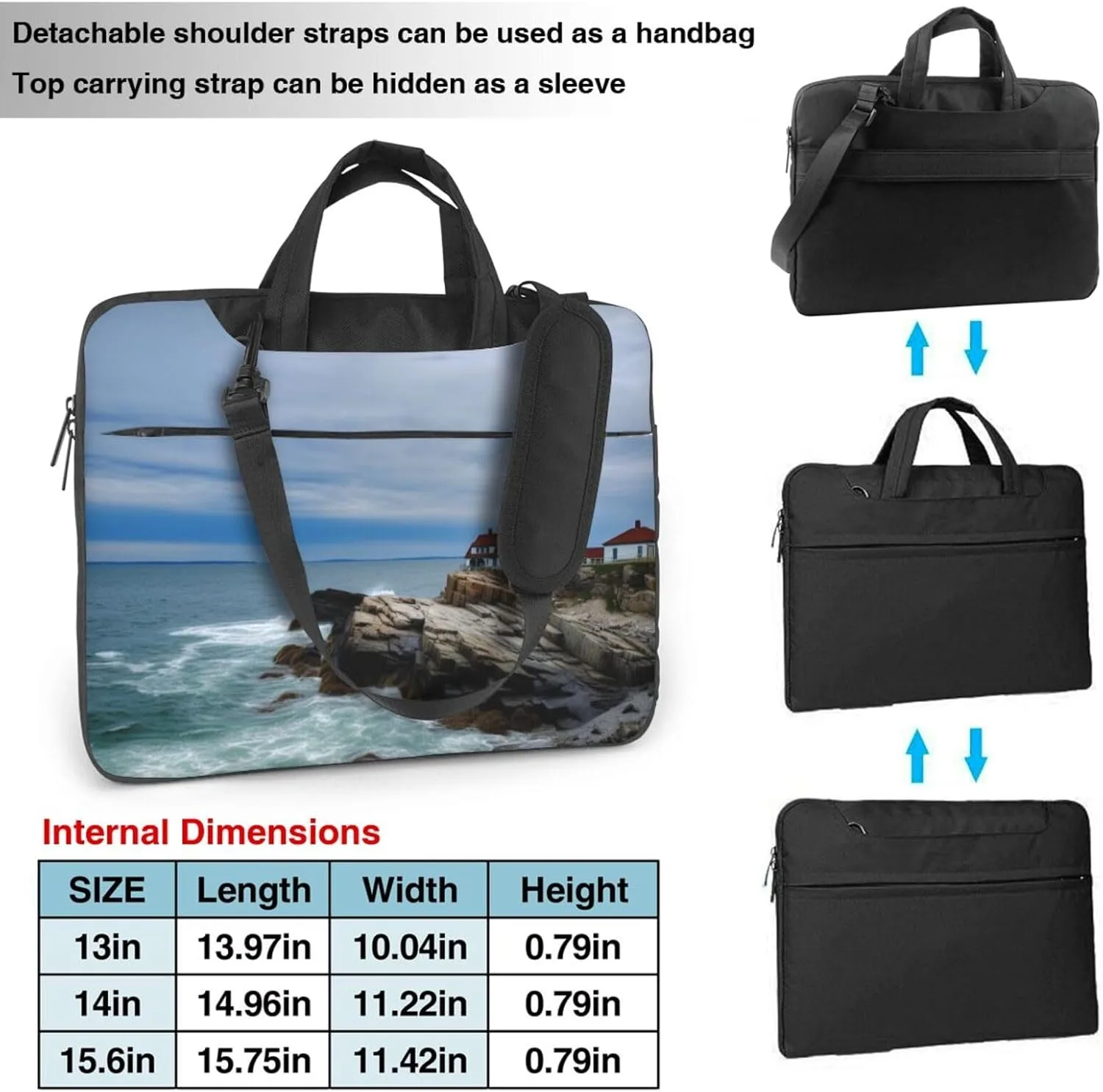 Laptop Bag fit,Thanksgiving Turkey Pumpkin Harvest Handbag CrossbodyBag, Suitable for Office School Travel