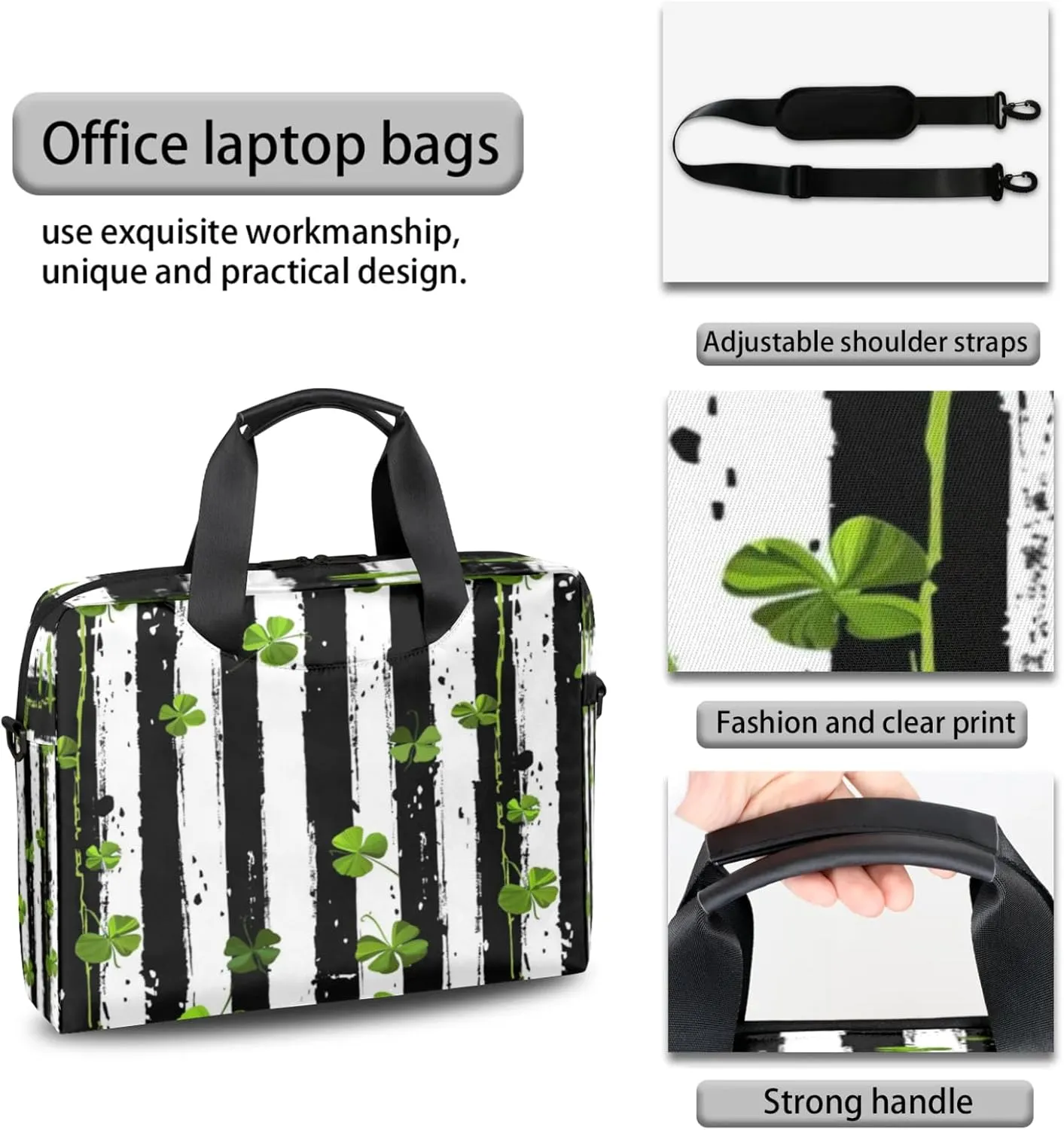 Laptop Carrying Case, Laptop and Tablet, Sleek Design, Water-Repellent Fabric, Business Casual, Casual Toploader