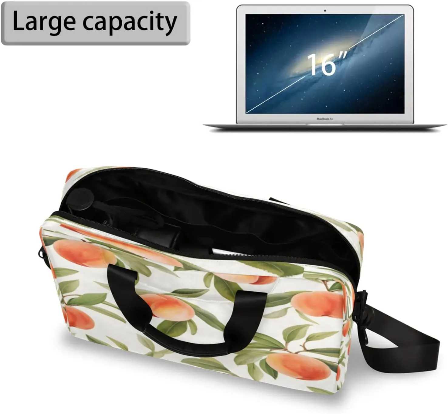Laptop Carrying Case, Laptop and Tablet, Sleek Design, Water-Repellent Fabric, Business Casual, Casual Toploader