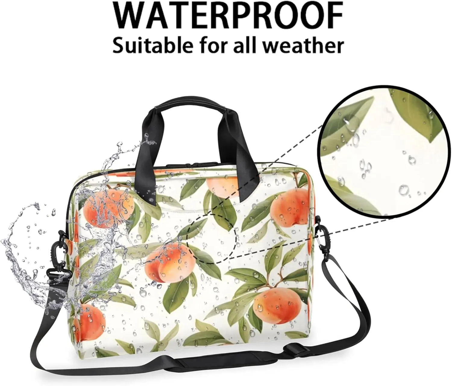 Laptop Carrying Case, Laptop and Tablet, Sleek Design, Water-Repellent Fabric, Business Casual, Casual Toploader
