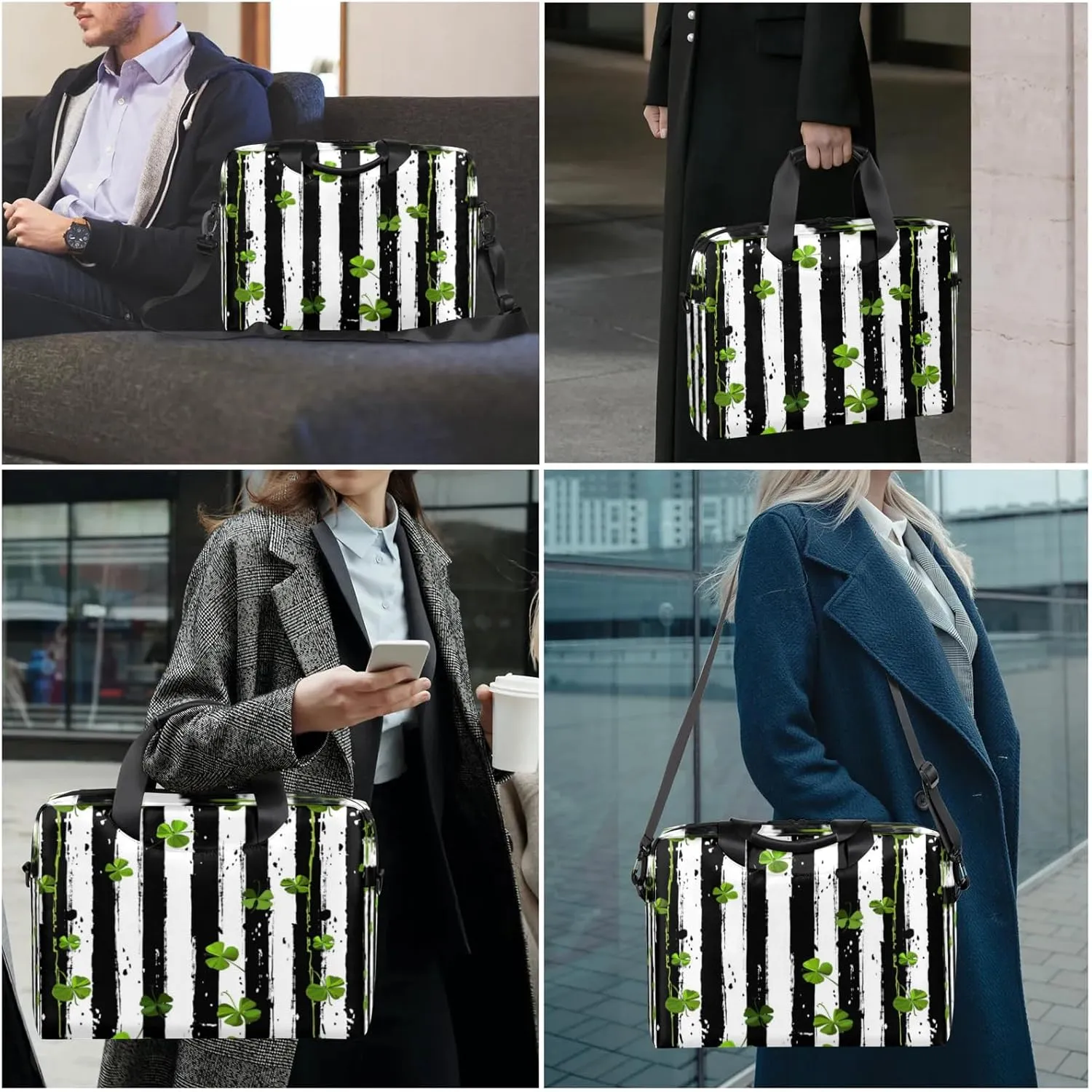 Laptop Carrying Case, Laptop and Tablet, Sleek Design, Water-Repellent Fabric, Business Casual, Casual Toploader