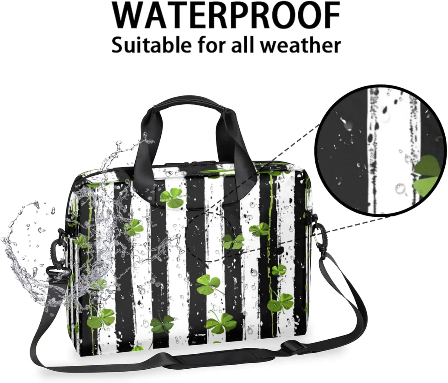 Laptop Carrying Case, Laptop and Tablet, Sleek Design, Water-Repellent Fabric, Business Casual, Casual Toploader