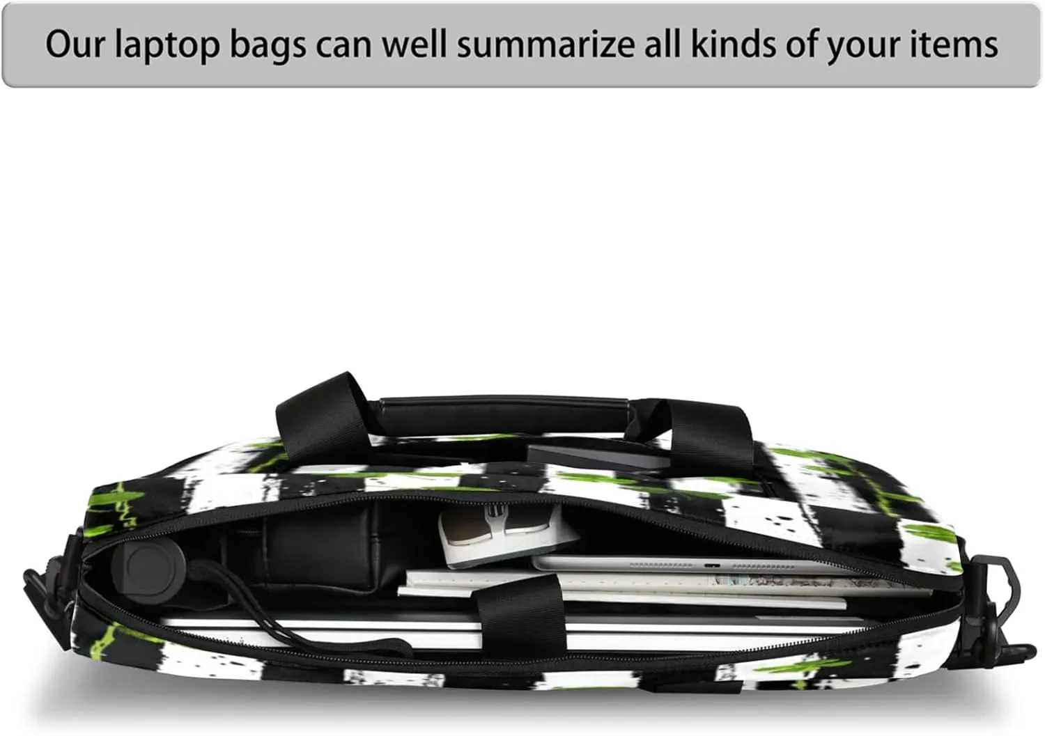 Laptop Carrying Case, Laptop and Tablet, Sleek Design, Water-Repellent Fabric, Business Casual, Casual Toploader