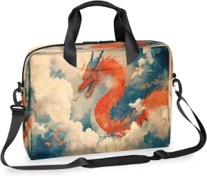 Laptop Shoulder Bag Compatible with Handle, Messenger Shoulder Case for Laptop or Tablet, Laptop Carrying Case