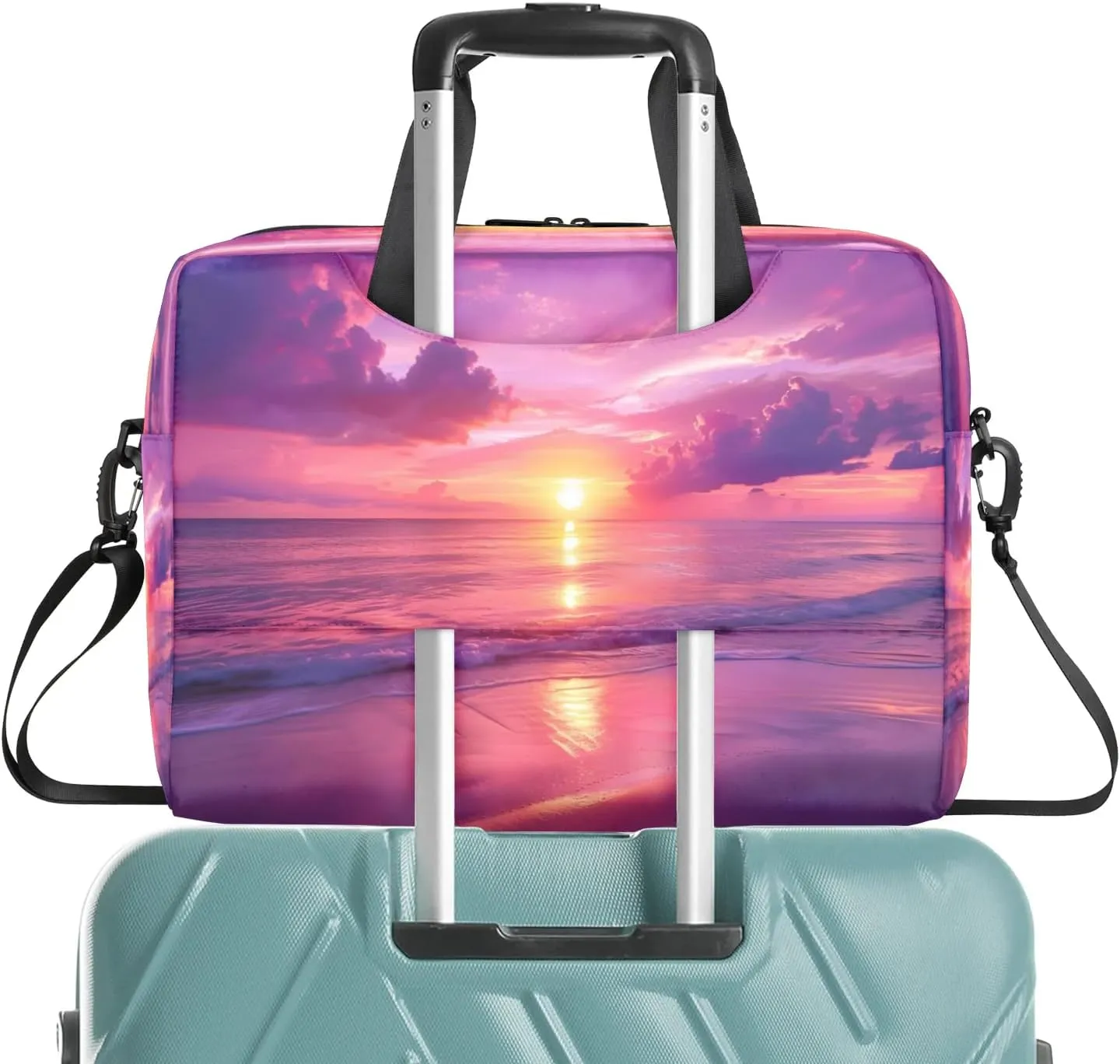 Laptop Shoulder Bag Compatible with Handle, Messenger Shoulder Case for Laptop or Tablet, Laptop Carrying Case