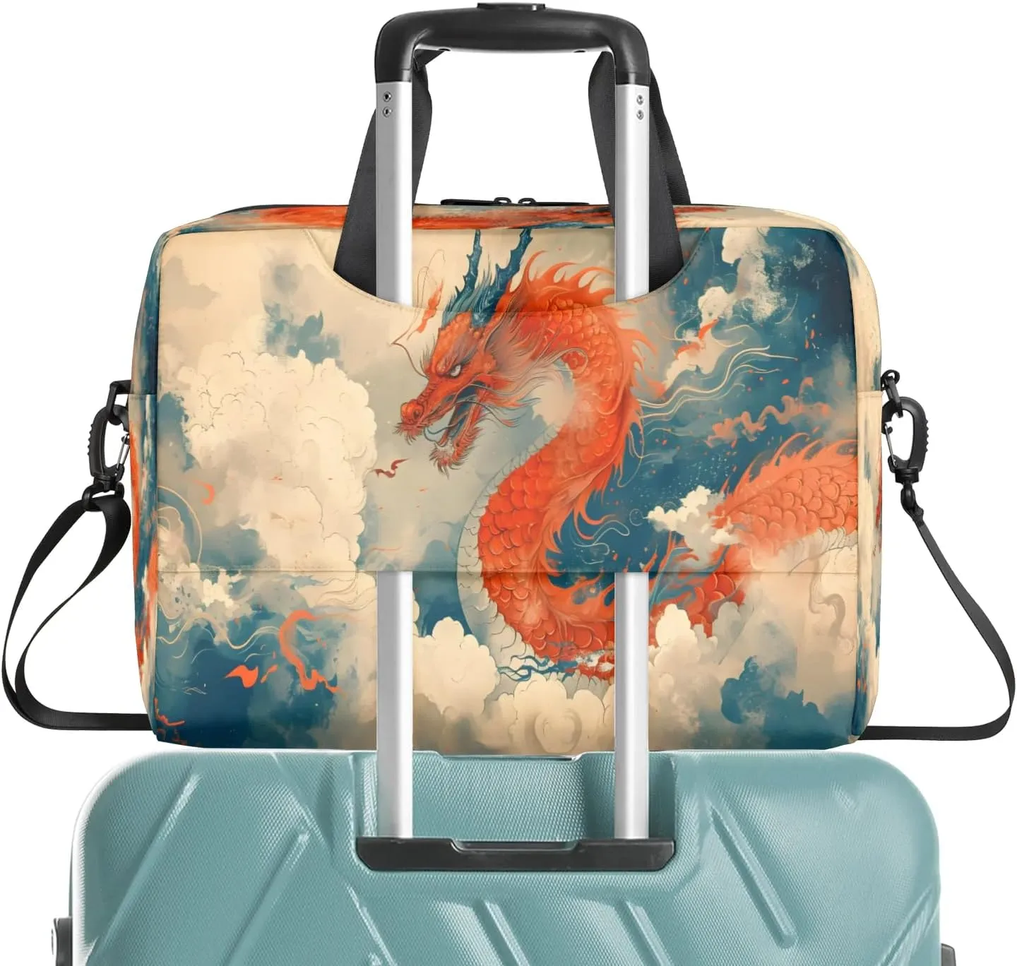 Laptop Shoulder Bag Compatible with Handle, Messenger Shoulder Case for Laptop or Tablet, Laptop Carrying Case