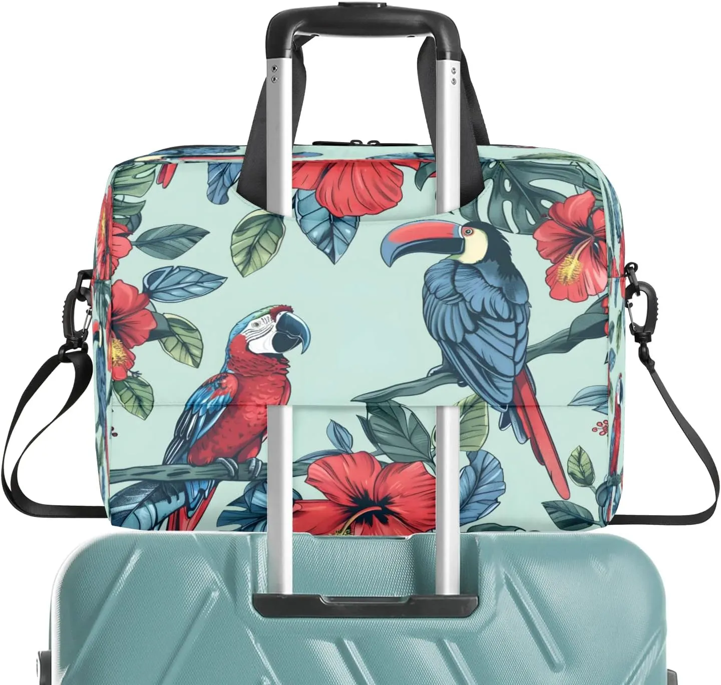 Laptop Shoulder Bag Compatible with Handle, Messenger Shoulder Case for Laptop or Tablet, Laptop Carrying Case