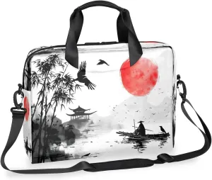 Laptop Shoulder Bag Compatible with Handle, Messenger Shoulder Case for Laptop or Tablet, Laptop Carrying Case