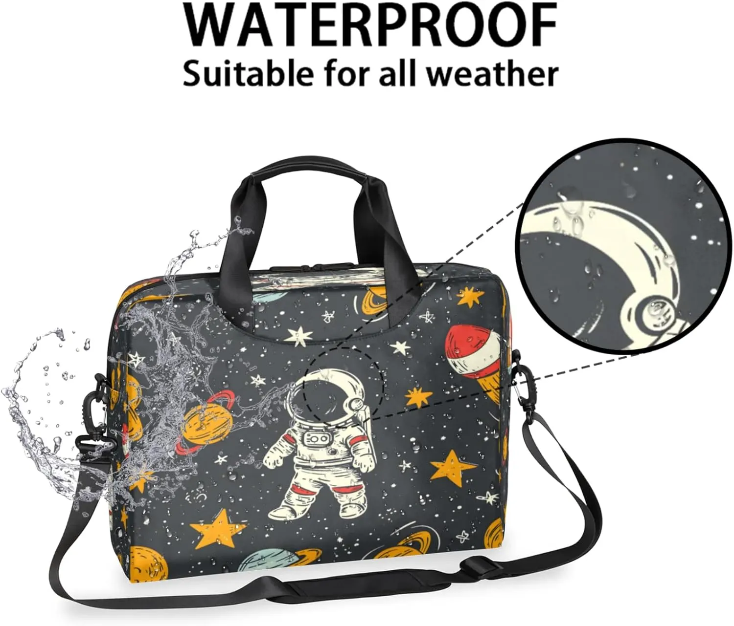 Laptop Shoulder Bag Compatible with Handle, Messenger Shoulder Case for Tablet, Laptop Carrying Case