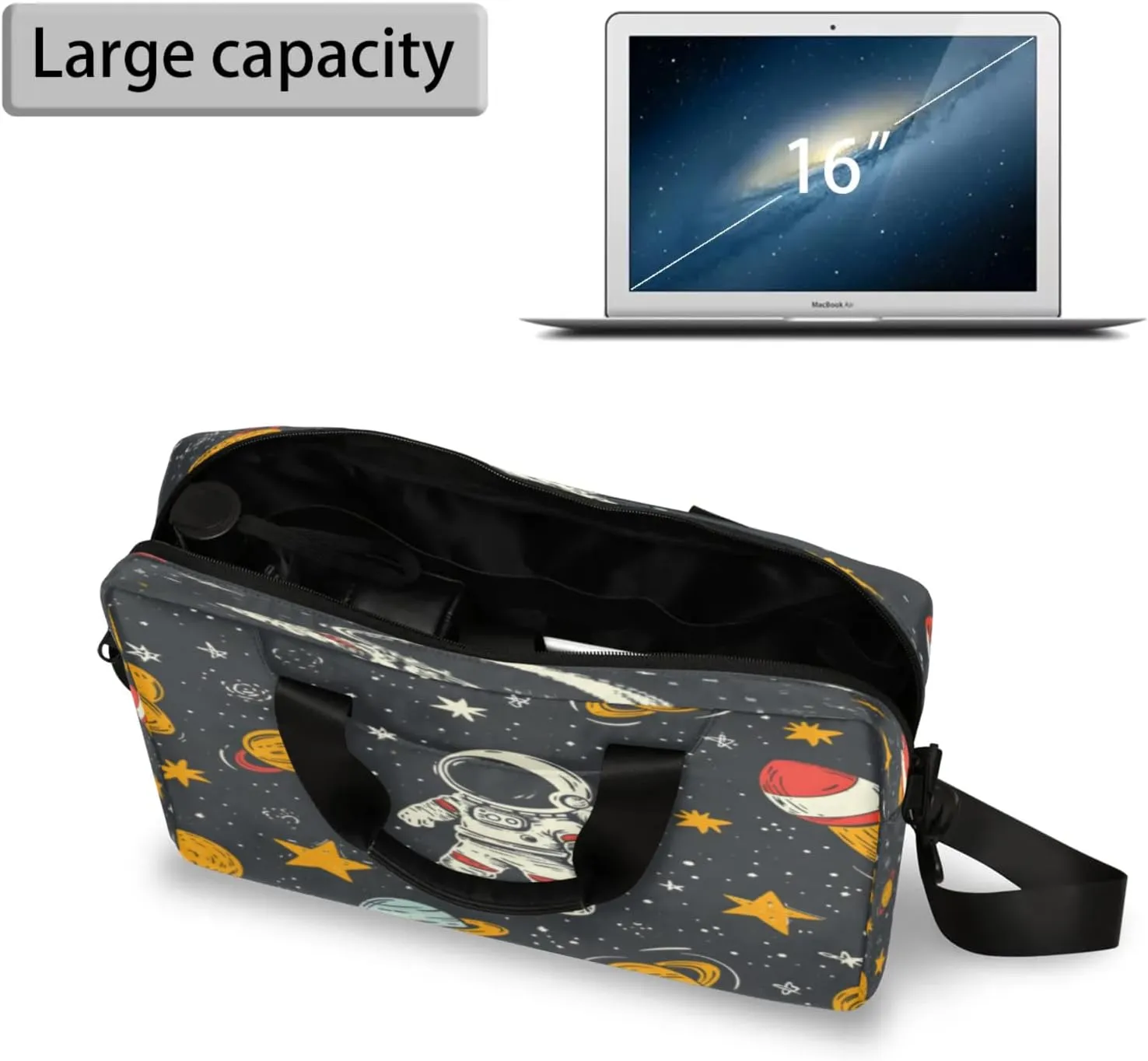 Laptop Shoulder Bag Compatible with Handle, Messenger Shoulder Case for Tablet, Laptop Carrying Case