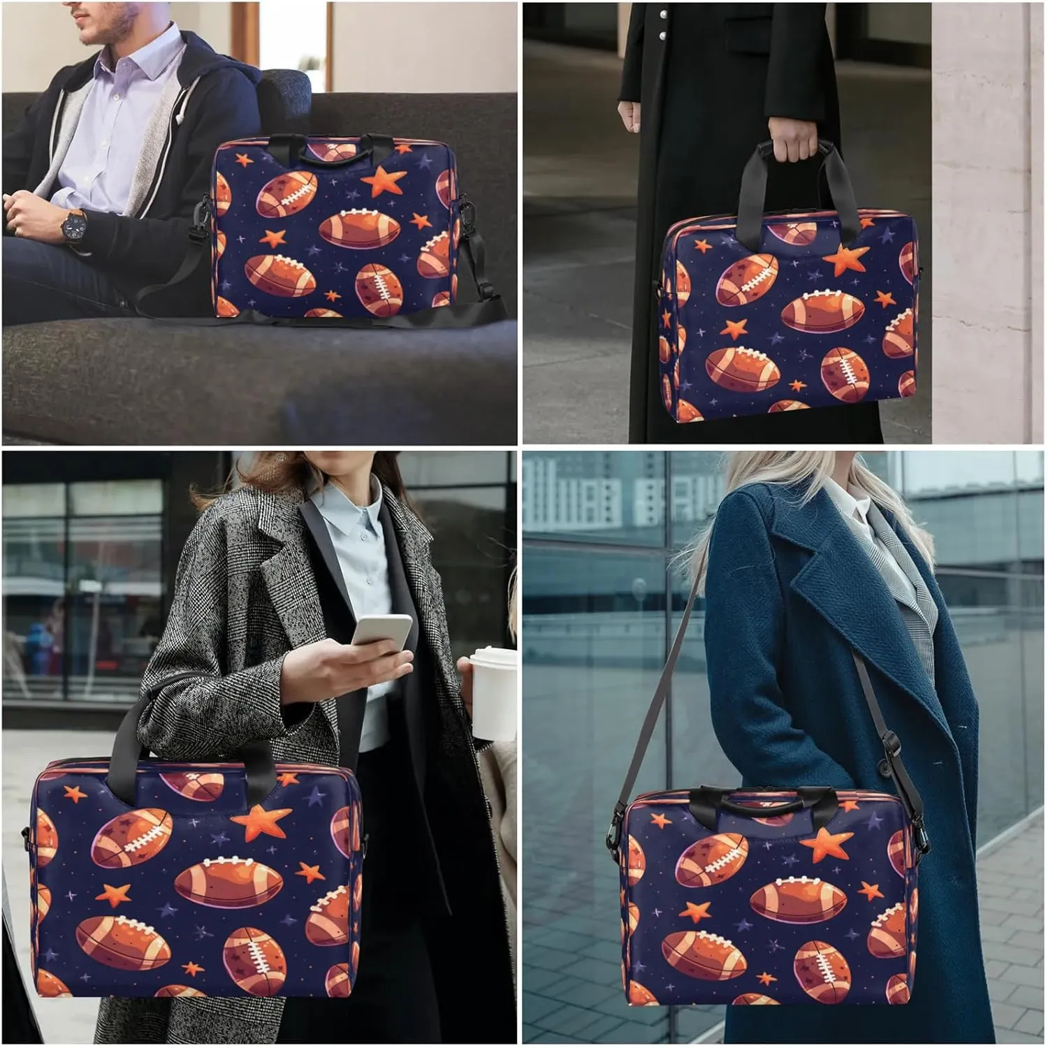 Laptop Shoulder Bag Compatible with Handle, Messenger Shoulder Case for Tablet, Laptop Carrying Case