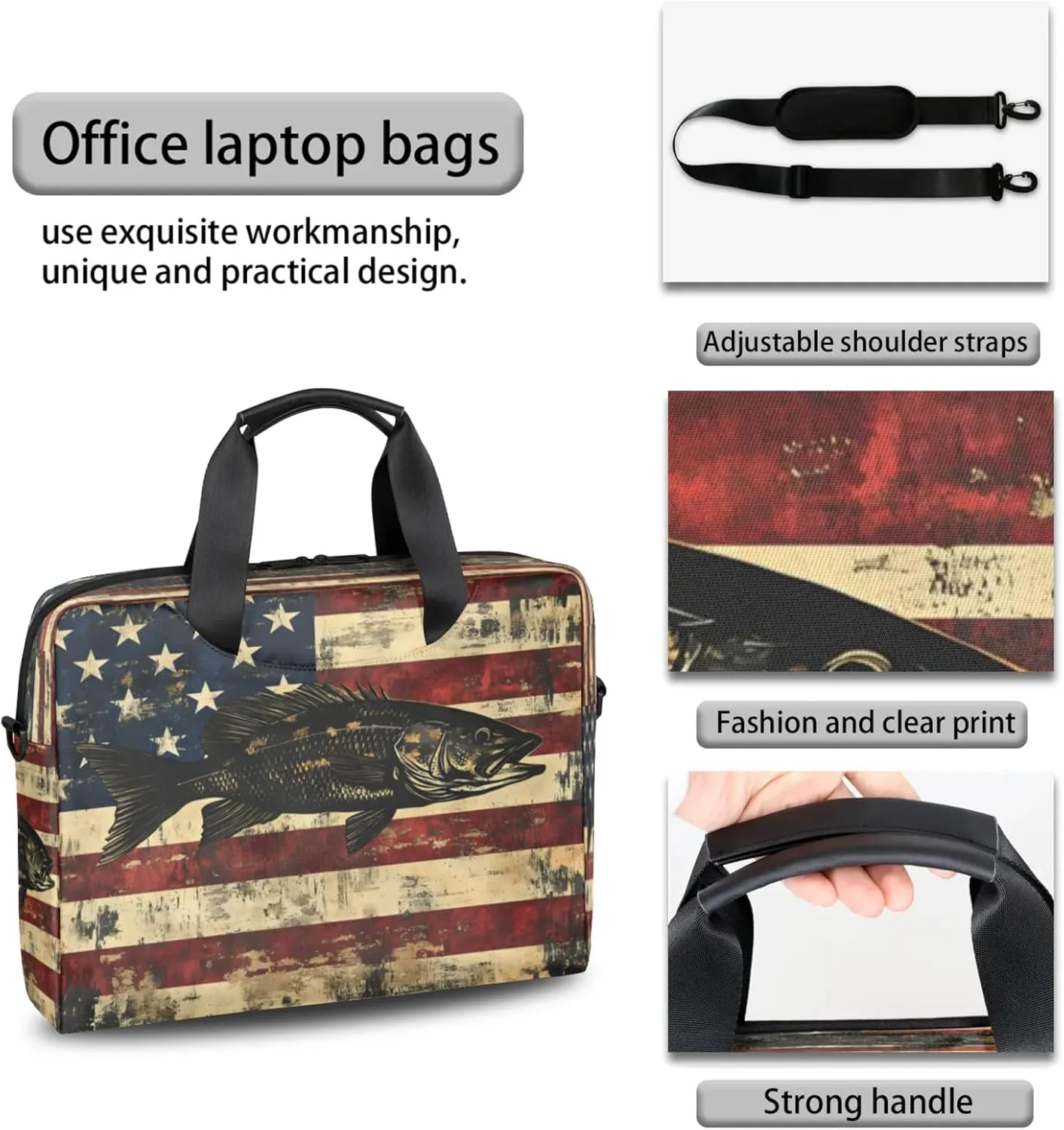 Laptop Shoulder Bag Compatible with Handle, Messenger Shoulder Case for Tablet, Laptop Carrying Case