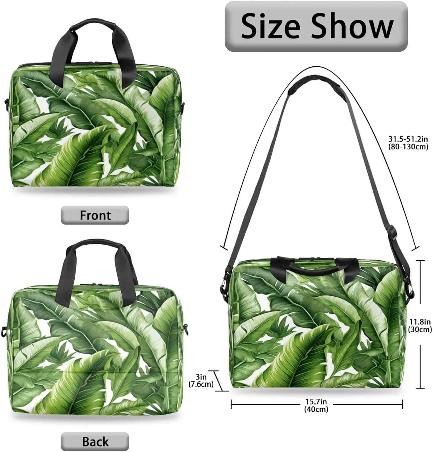 Laptop Shoulder Bag Compatible with Handle, Messenger Shoulder Case for Tablet, Laptop Carrying Case