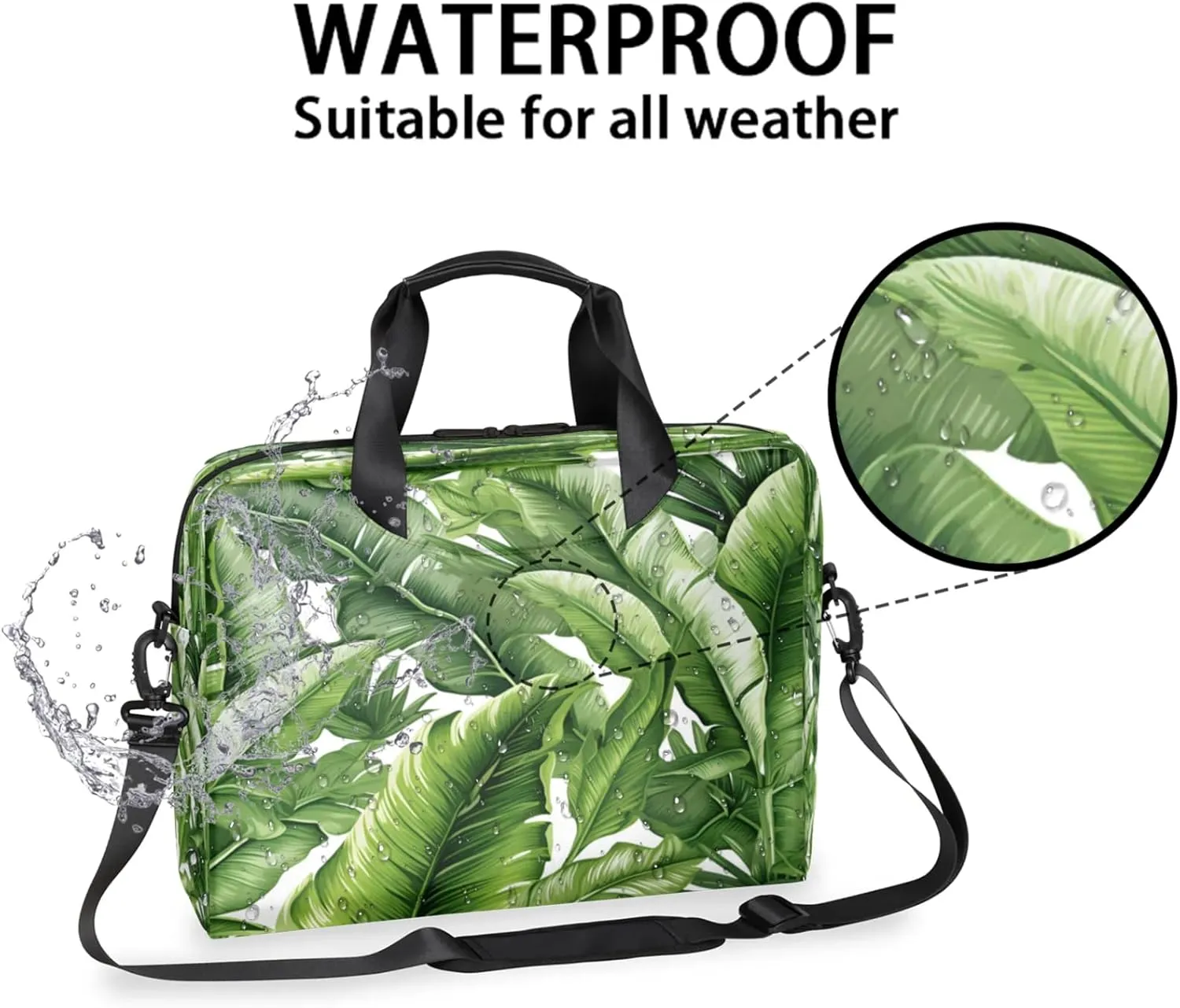 Laptop Shoulder Bag Compatible with Handle, Messenger Shoulder Case for Tablet, Laptop Carrying Case