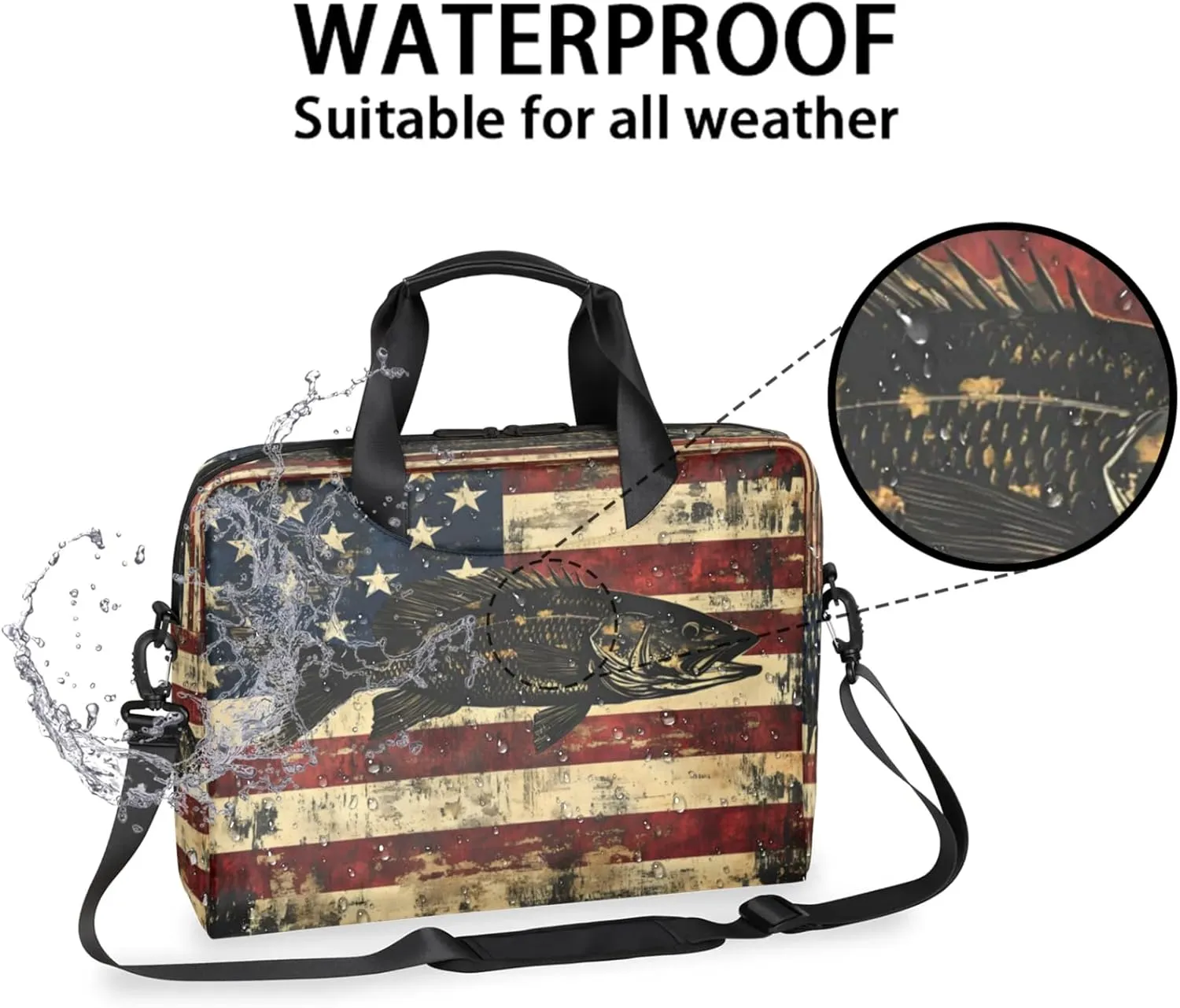 Laptop Shoulder Bag Compatible with Handle, Messenger Shoulder Case for Tablet, Laptop Carrying Case