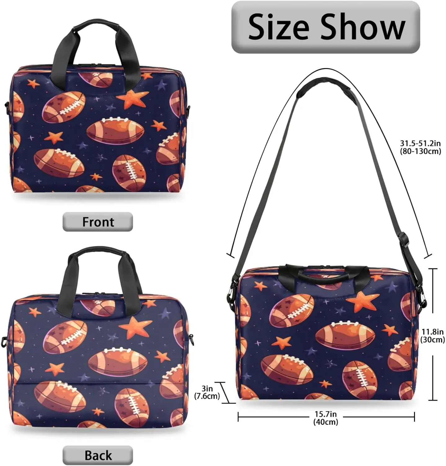 Laptop Shoulder Bag Compatible with Handle, Messenger Shoulder Case for Tablet, Laptop Carrying Case