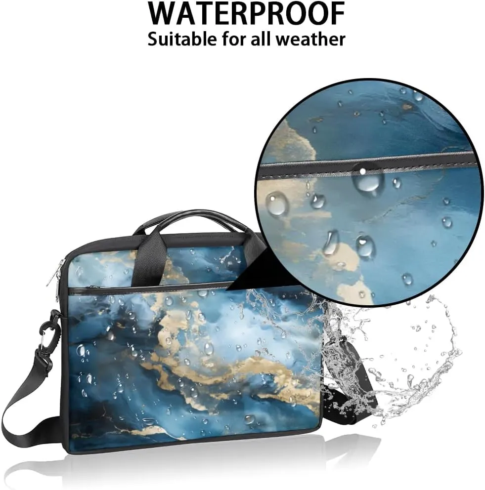 Laptop Shoulder Bag Computer Bag 13-15 Inches Laptop Carrying Case with Shoulder Strap for Women Men