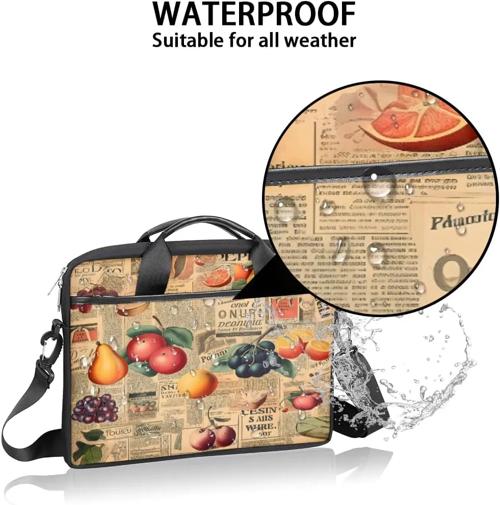 Laptop Shoulder Bag Computer Bag 13-15 Inches Laptop Carrying Case with Shoulder Strap for Women Men