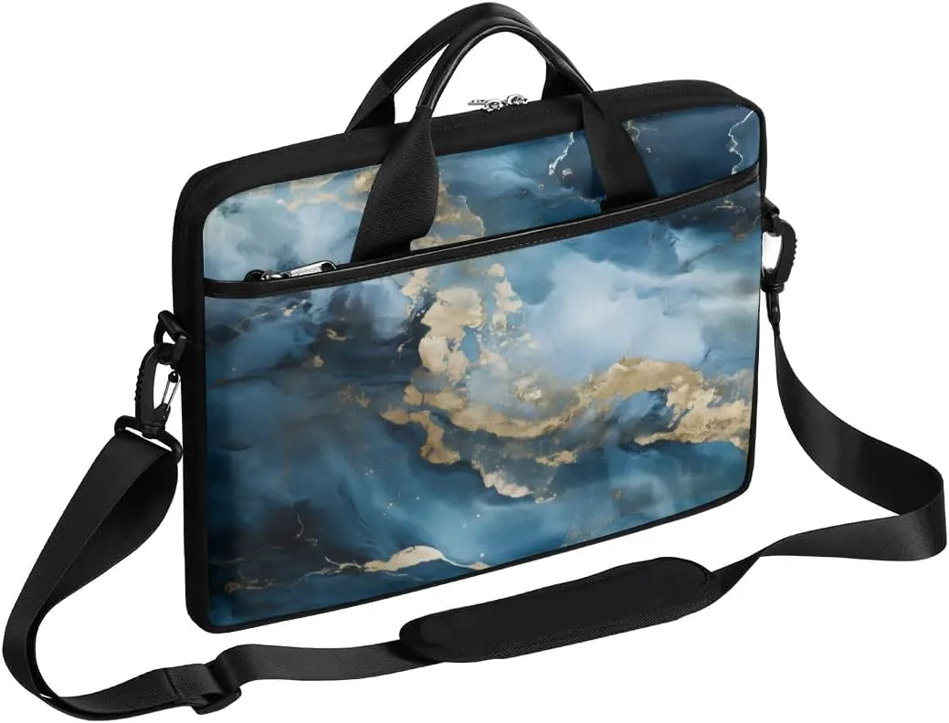 Laptop Shoulder Bag Computer Bag 13-15 Inches Laptop Carrying Case with Shoulder Strap for Women Men