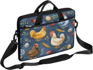 Laptop Shoulder Bag Computer Bag 13-15 Inches Laptop Carrying Case with Shoulder Strap for Women Men