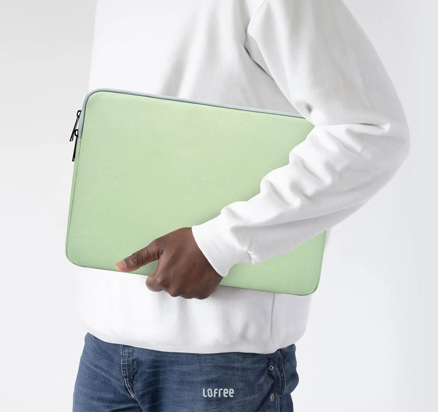 Laptop Sleeve 14 Inch Laptop Case Computer Bag for HP Lenovo Acer Dell Chromebook 14,15 inch MacBook Air M3 A3114 M2 A2941 2024-2023, Green