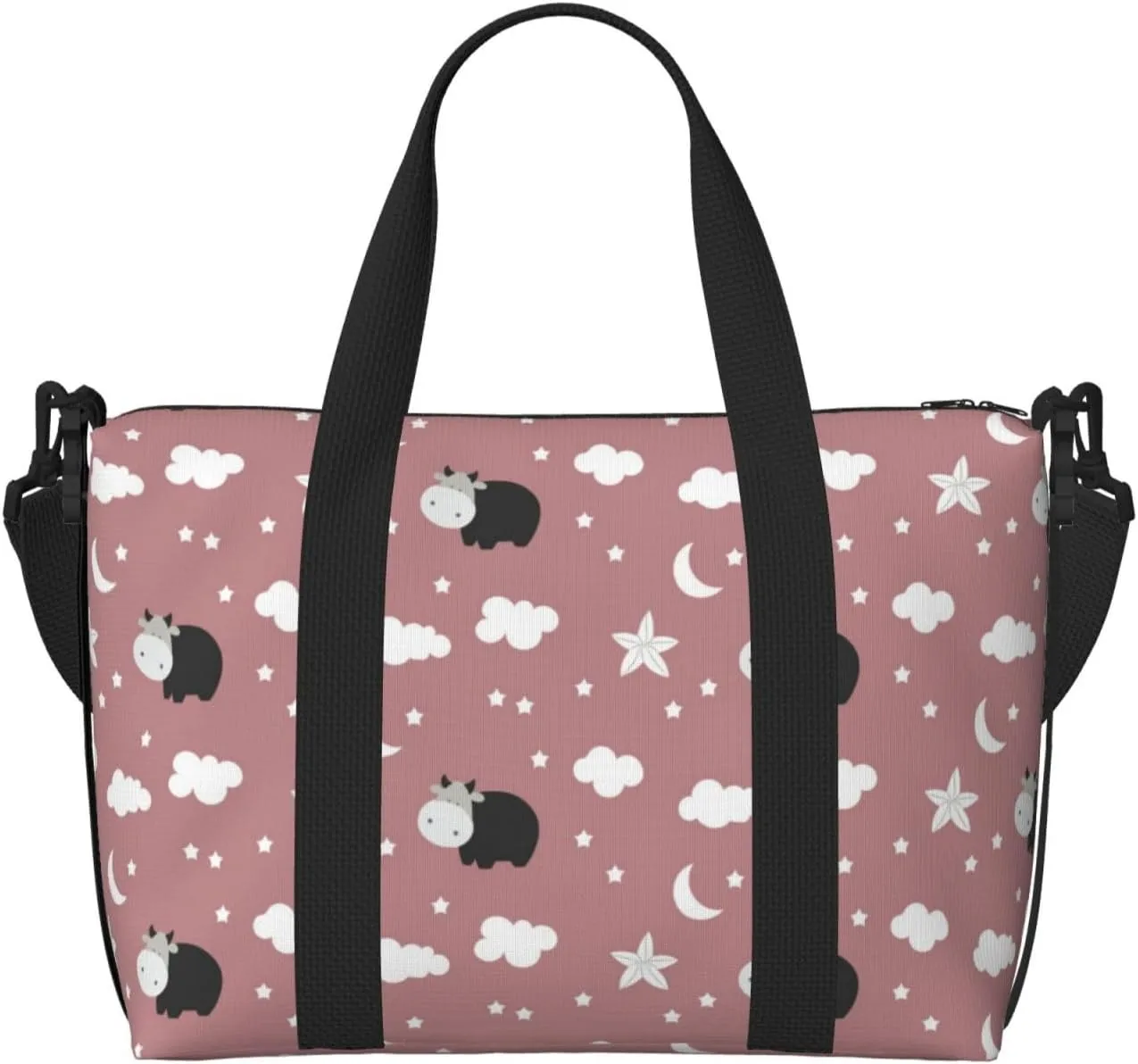 Laptop Tote Bag for Women Work - Cute calf Gym Bag for Women Men, Crossbody Travel Bags for Women Men Carry On, Weekender Bags for Women Travel