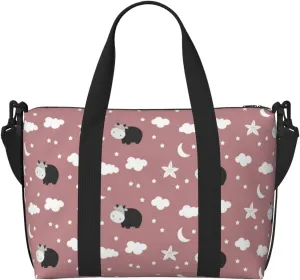 Laptop Tote Bag for Women Work - Cute calf Gym Bag for Women Men, Crossbody Travel Bags for Women Men Carry On, Weekender Bags for Women Travel