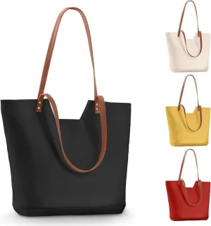 Large Tote Bag for Women, Medium Cute Tote Bags for School, Shoulder Bag Beach Bags for Women With Inner Pocket