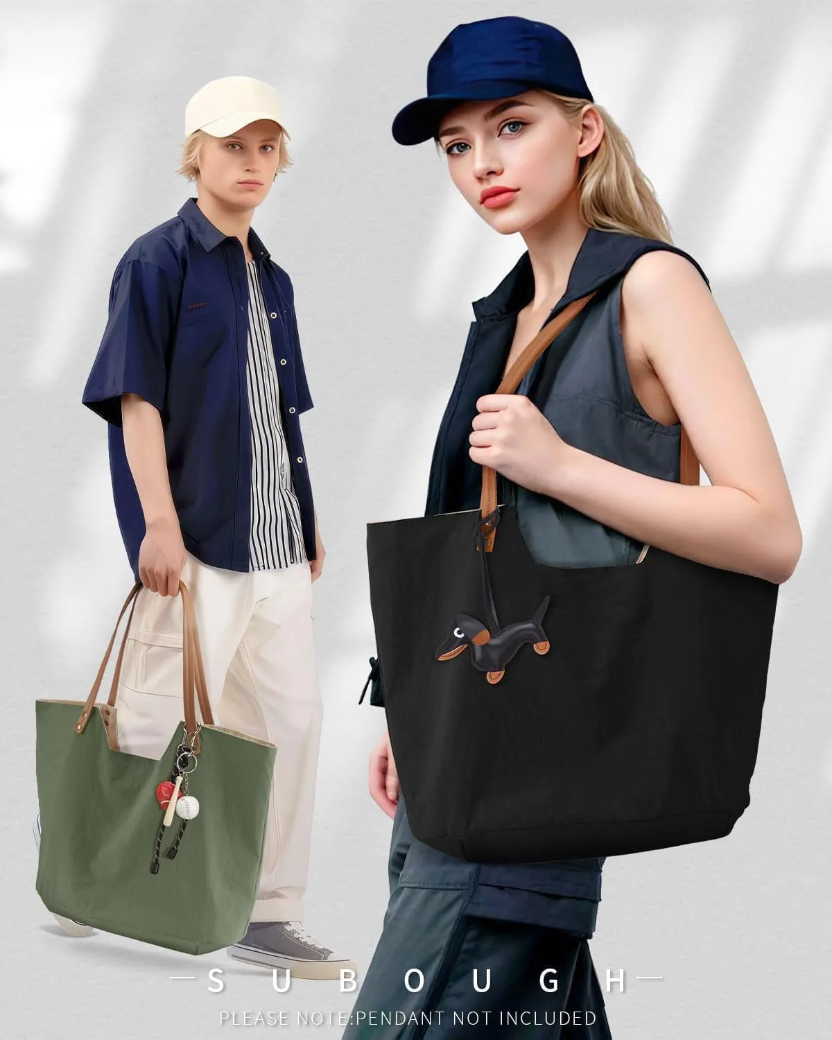 Large Tote Bag for Women, Medium Cute Tote Bags for School, Shoulder Bag Beach Bags for Women With Inner Pocket