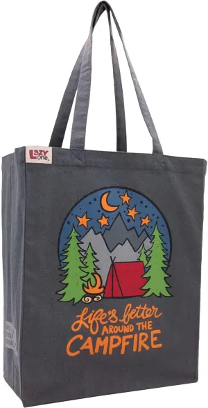 Lazy One Canvas Tote Bag, Novelty Tote Bag for Women and Men, Reusable Shopping Bags, Perfect for Shopping, Travel and Work