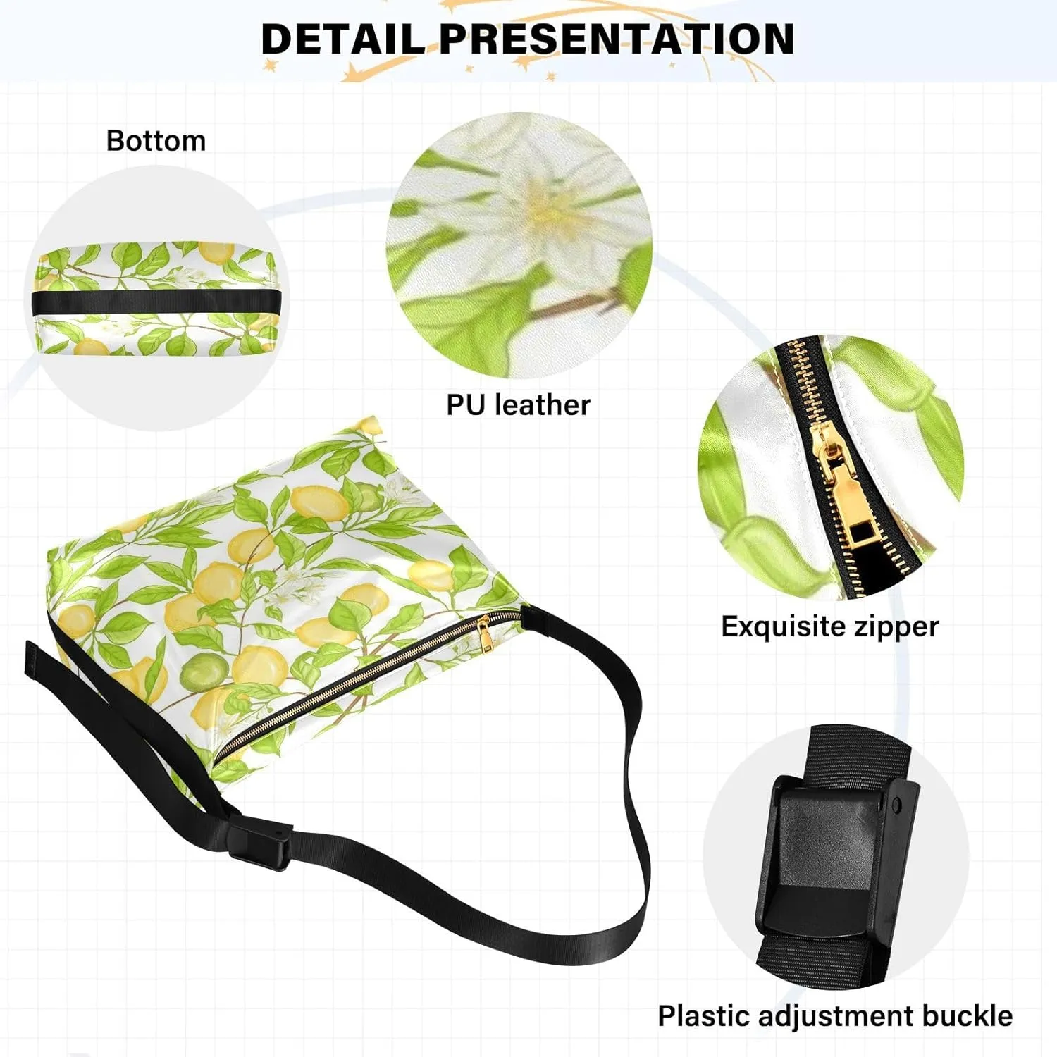 Leather Crossbody Bag for Women,Leather Crossbody Purse Leather Tote Bag Lady Shoulder Bag