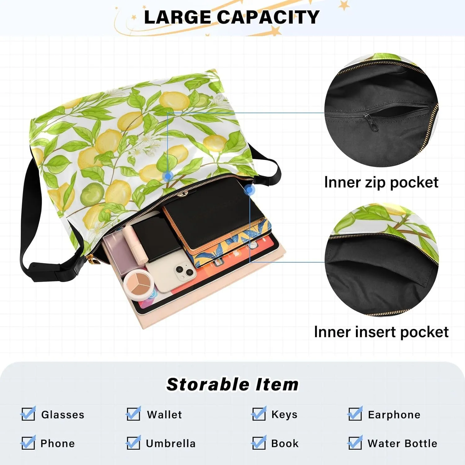 Leather Crossbody Bag for Women,Leather Crossbody Purse Leather Tote Bag Lady Shoulder Bag
