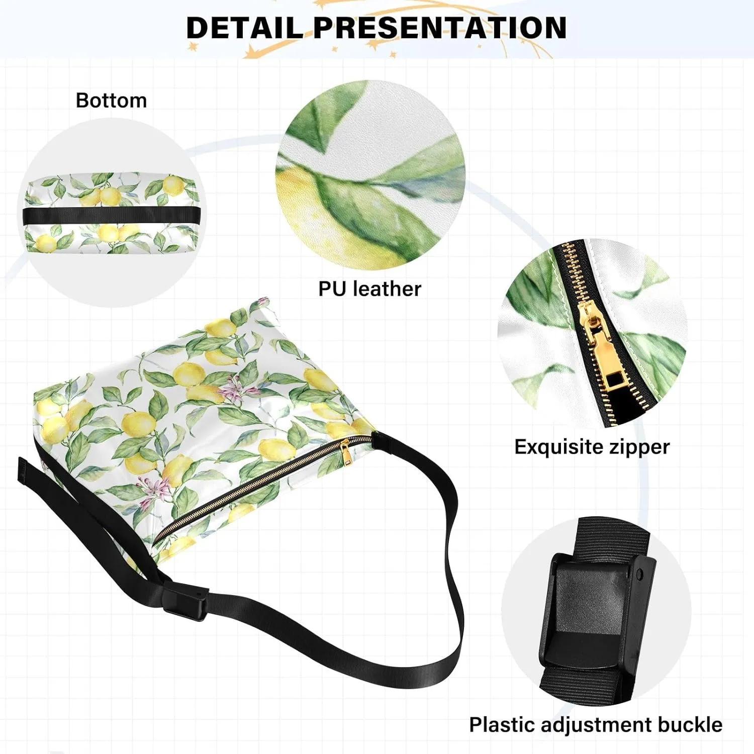 Leather Crossbody Bag for Women,Leather Crossbody Purse Leather Tote Bag Lady Shoulder Bag