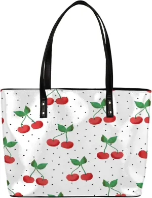 Leather Tote Bag for Women Fashion Shoulder Bag Purses and Handbags Large Capacity Satchel Bags for Work Travel